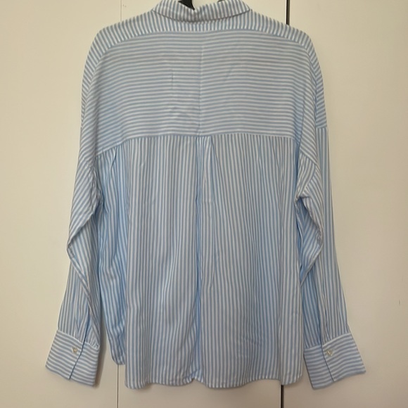 Striped viscose shirt - Picture 4 of 4